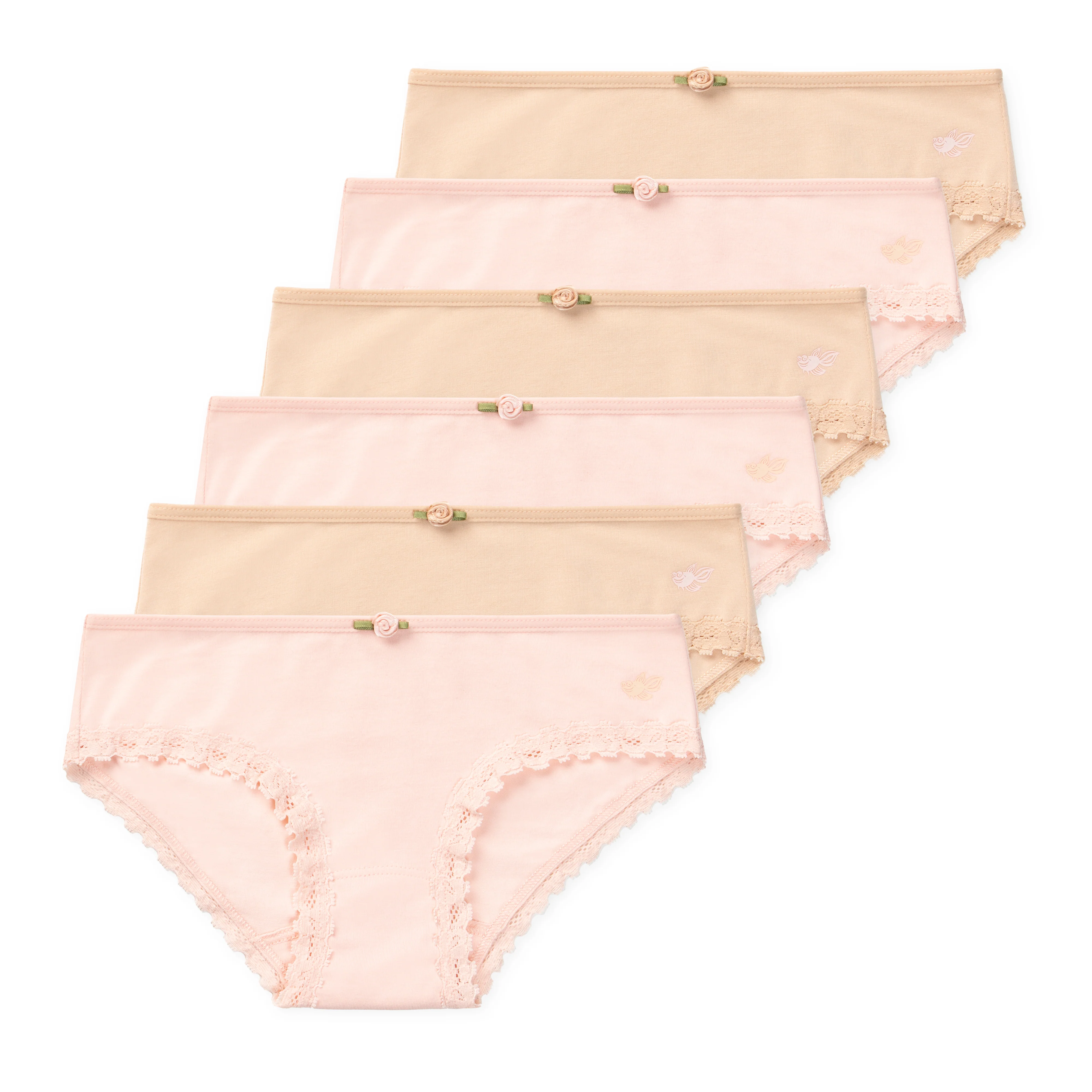 Ava Girls Bikini Underwear (6-Pack) - Image 3