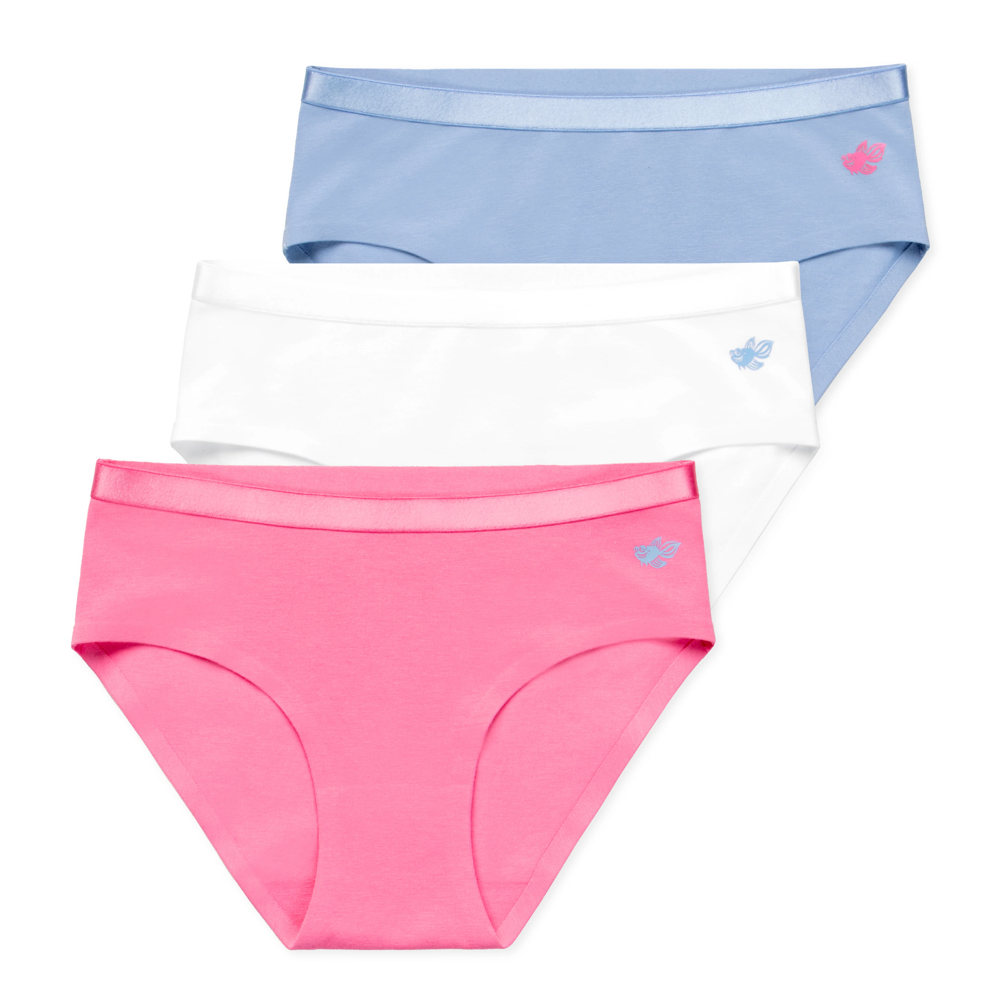 Bella Girls Briefs - ComfySeam (3-Pack) - Image 5