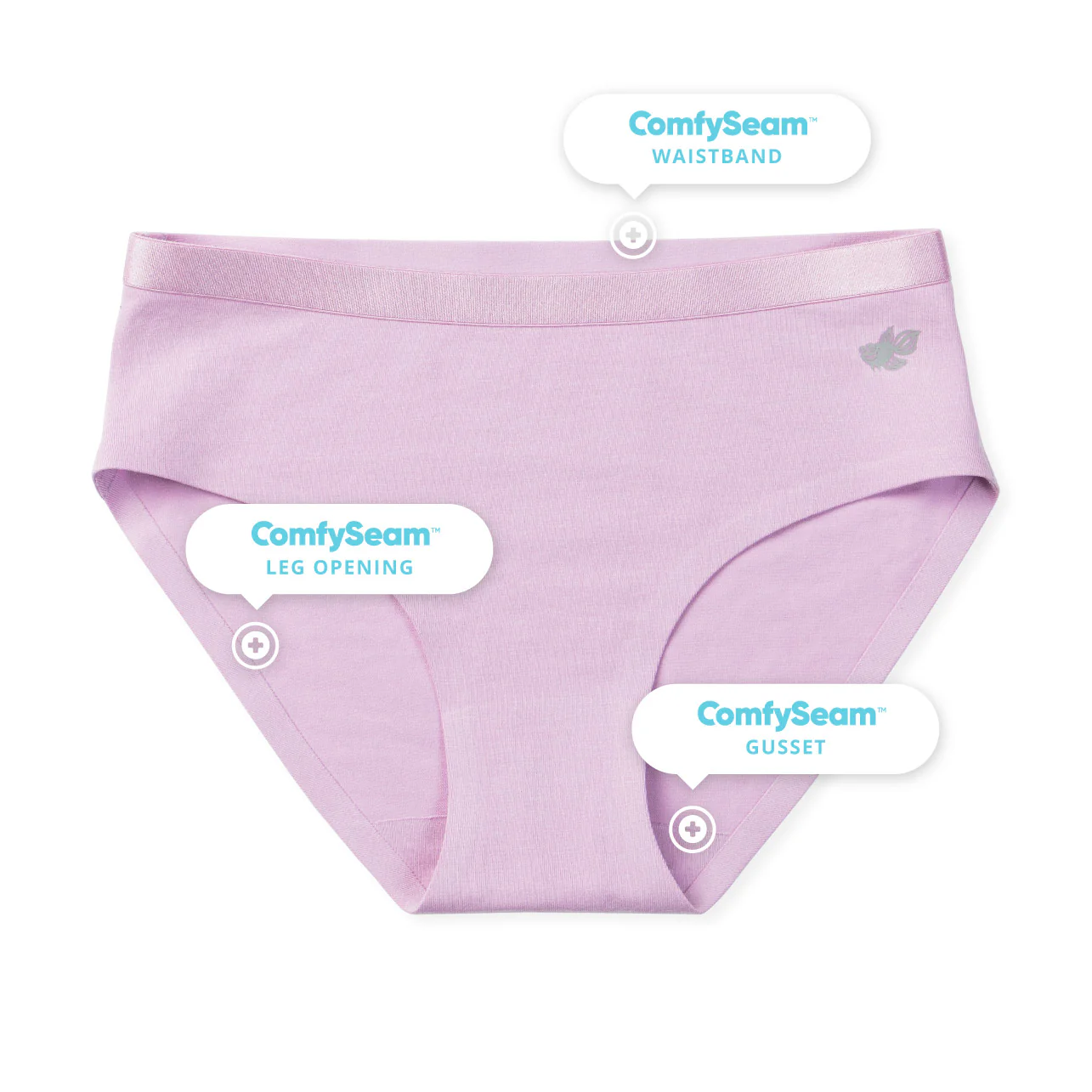 Bella Girls Briefs - ComfySeam (3-Pack) - Image 7