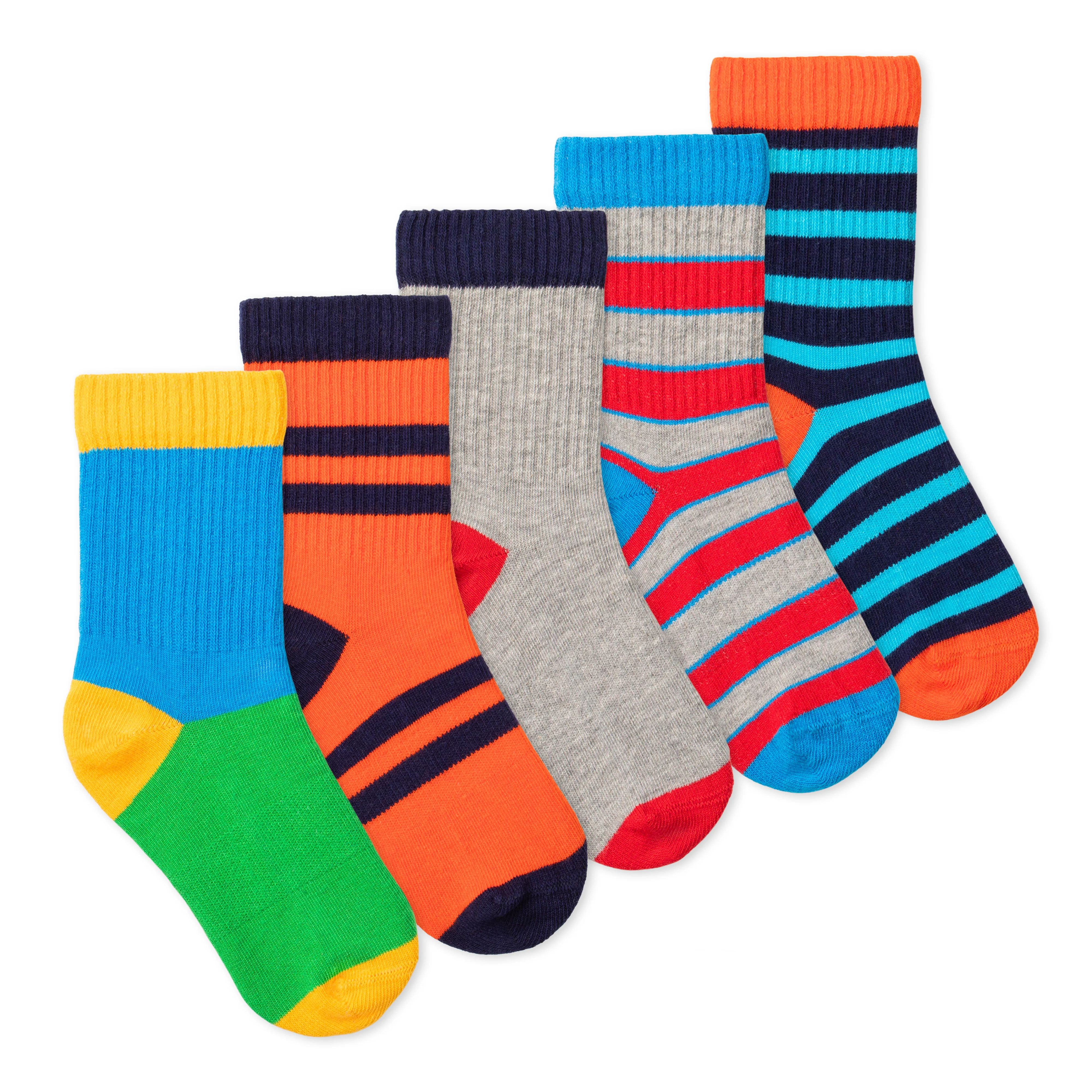 Casey Kids Crew Socks (5-Pack) - Image 4