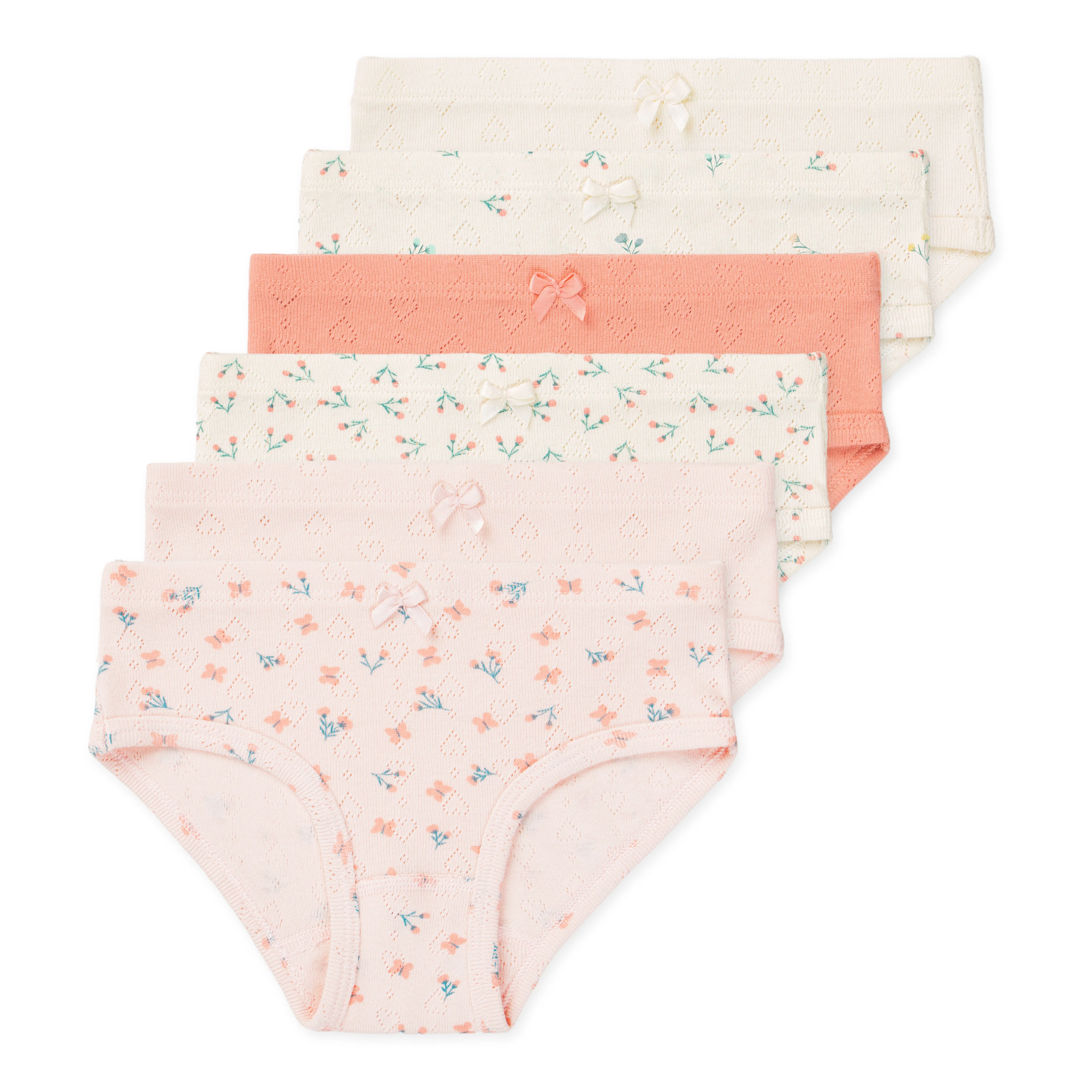 Erica Girls GOTS Organic Cotton Bikini Underwear (6-Pack) - Image 4