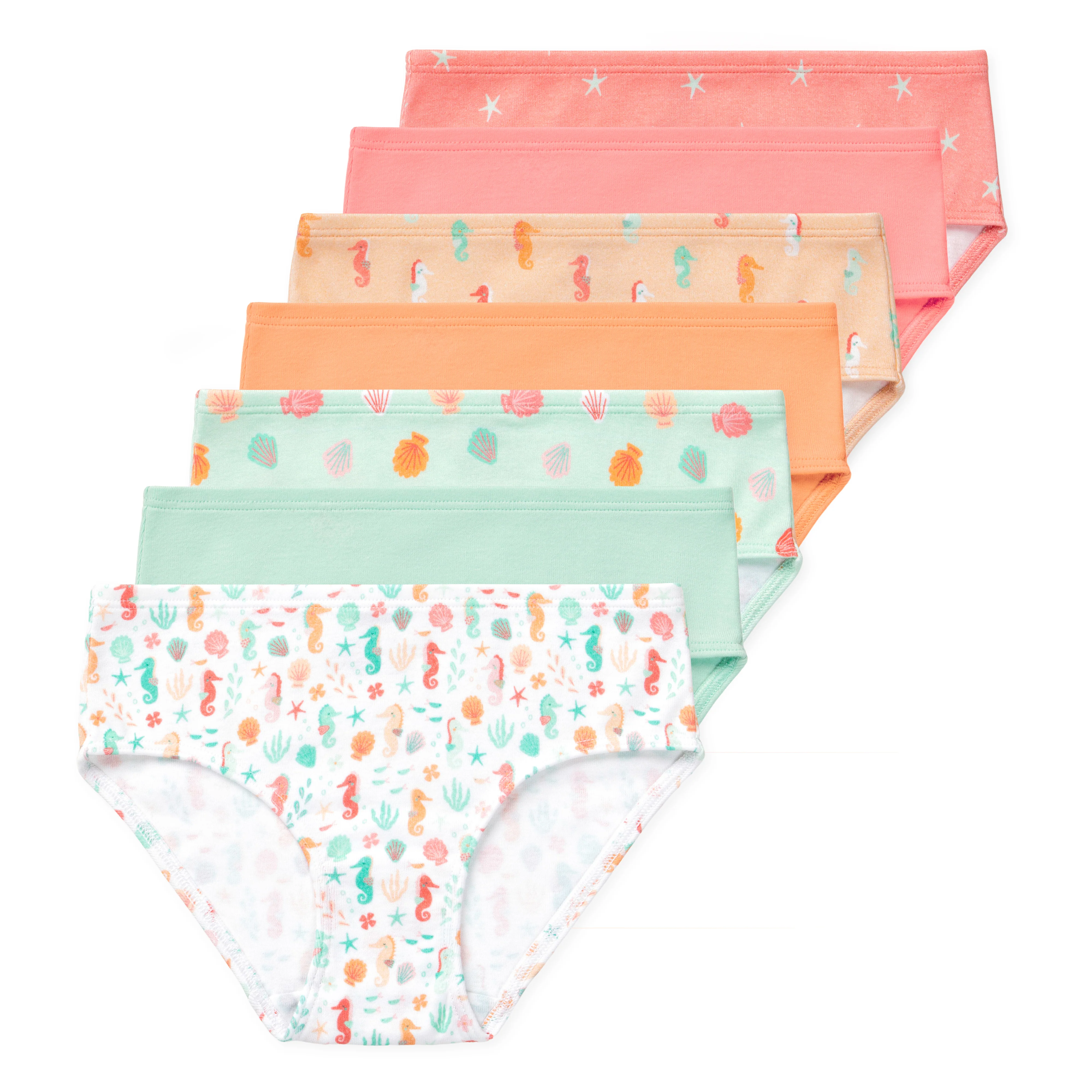 Gracie Girls GOTS Organic Cotton Briefs (7-Pack) - Image 3
