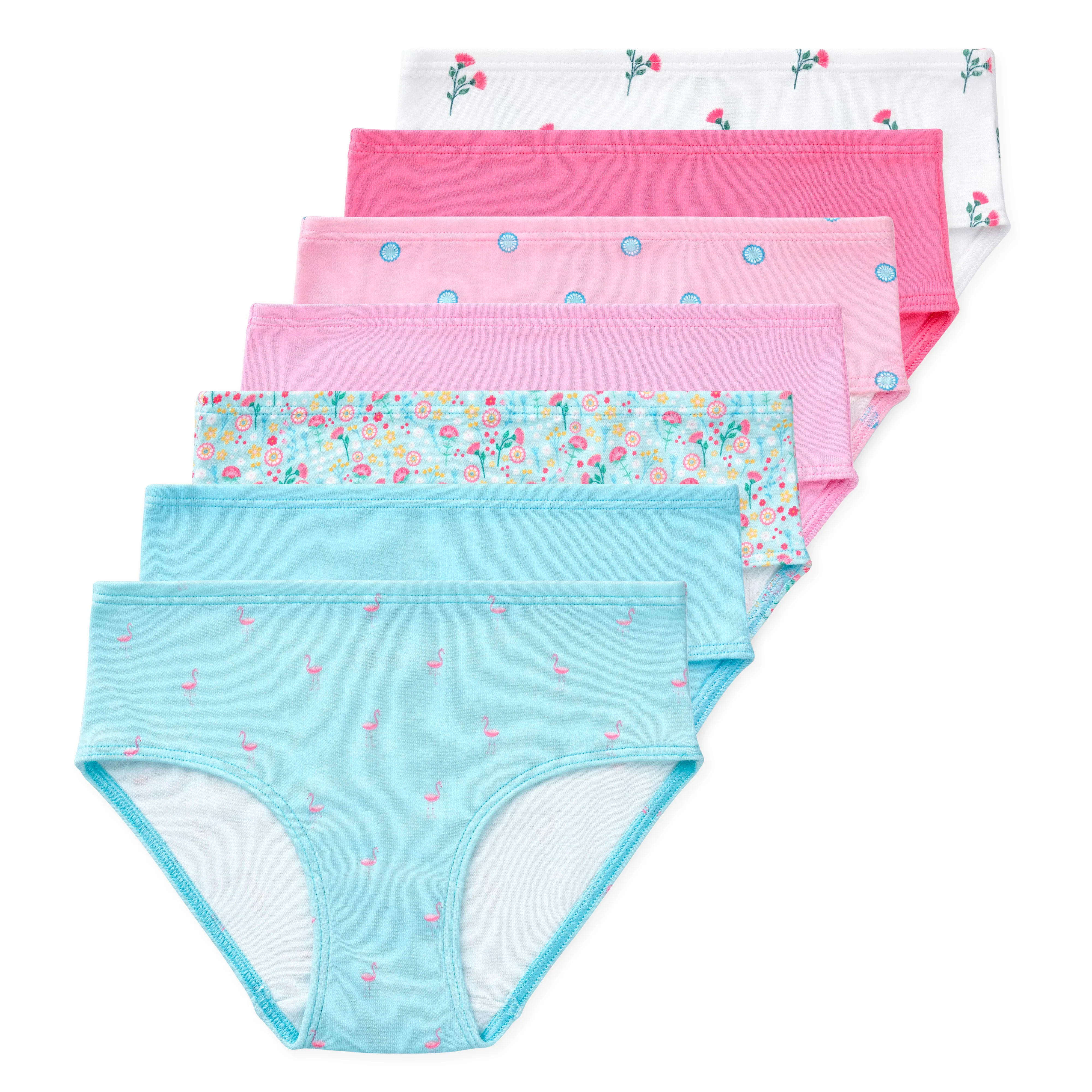 Gracie Girls GOTS Organic Cotton Briefs (7-Pack) - Image 4