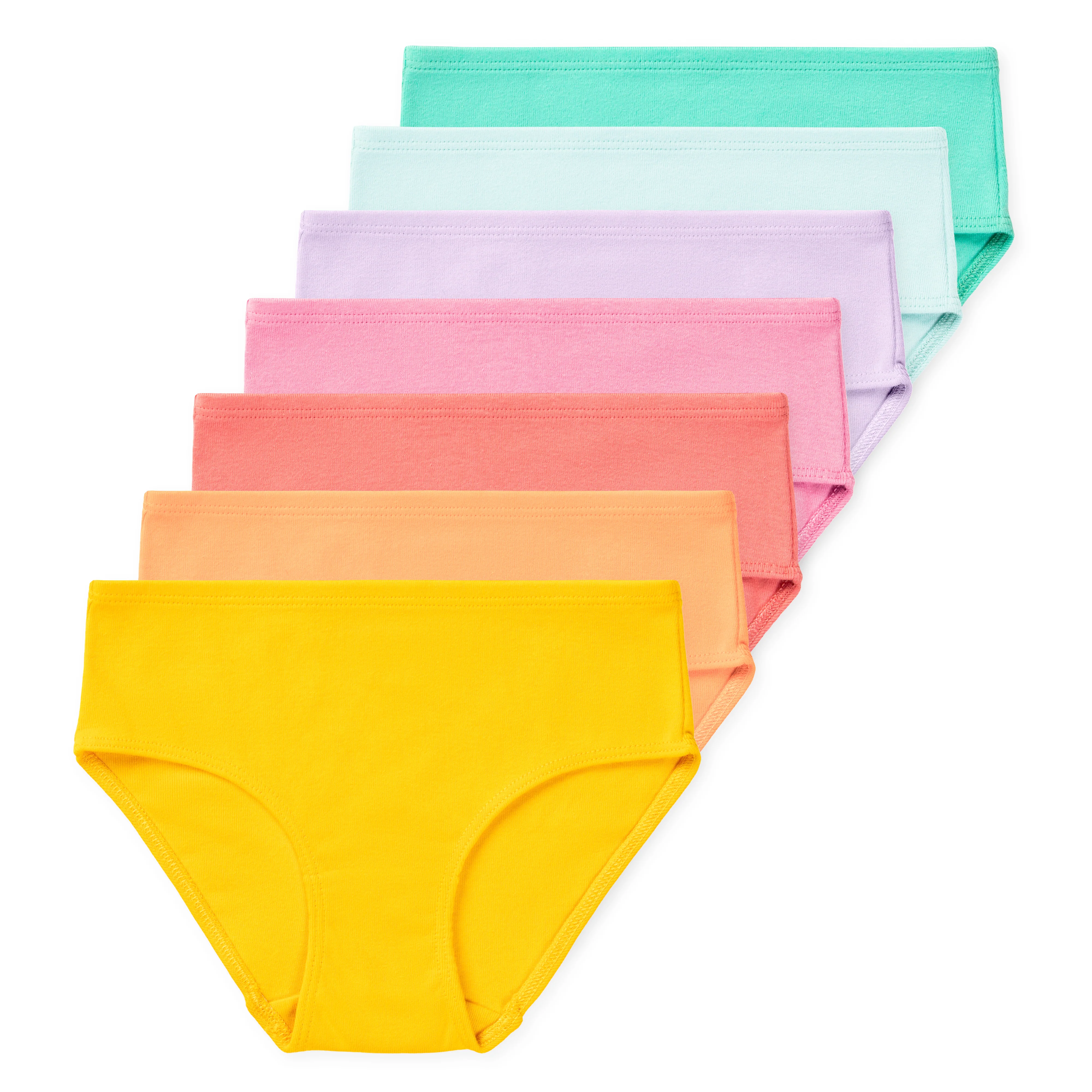 Gracie Girls GOTS Organic Cotton Briefs (7-Pack) - Image 5