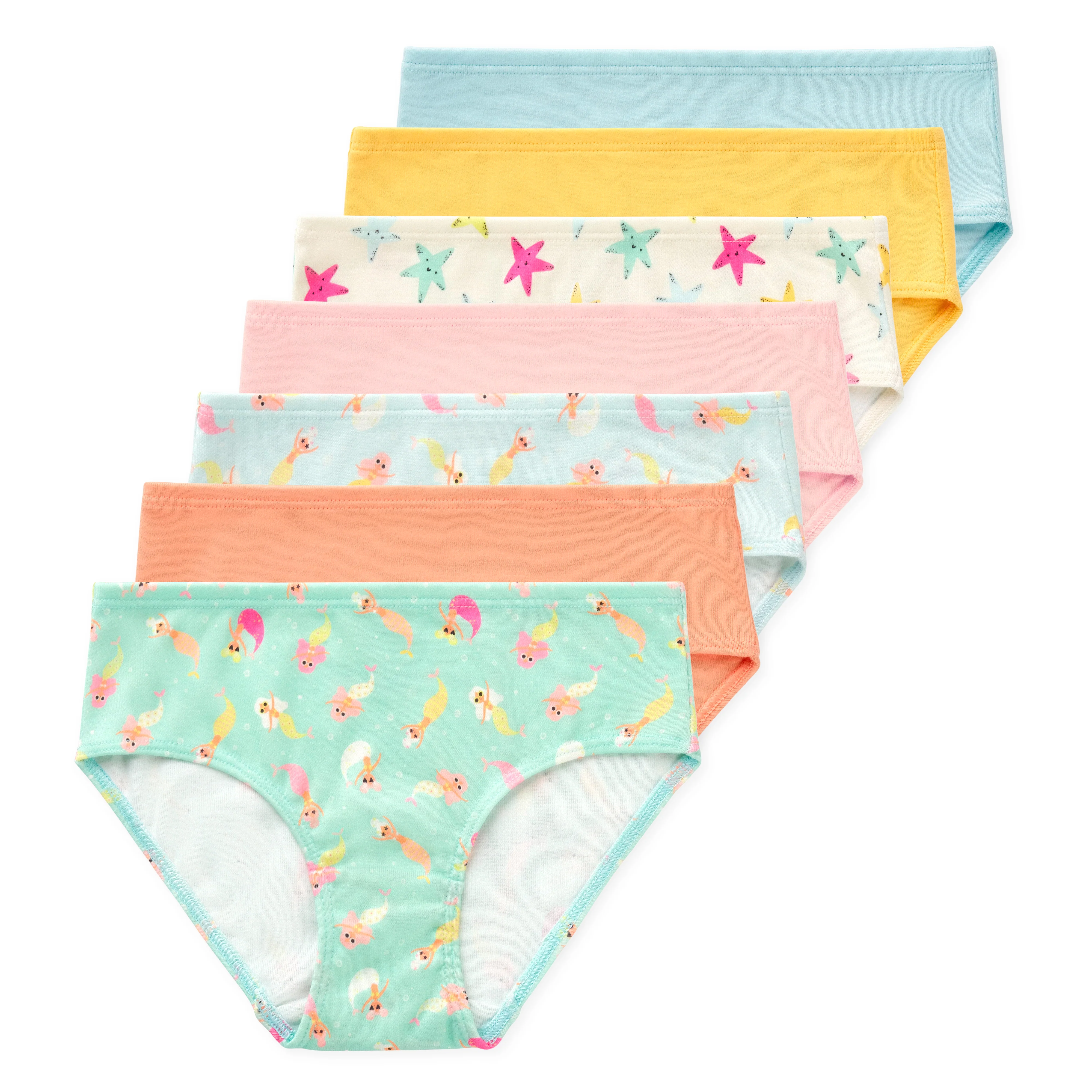 Gracie Girls GOTS Organic Cotton Briefs (7-Pack) - Image 7