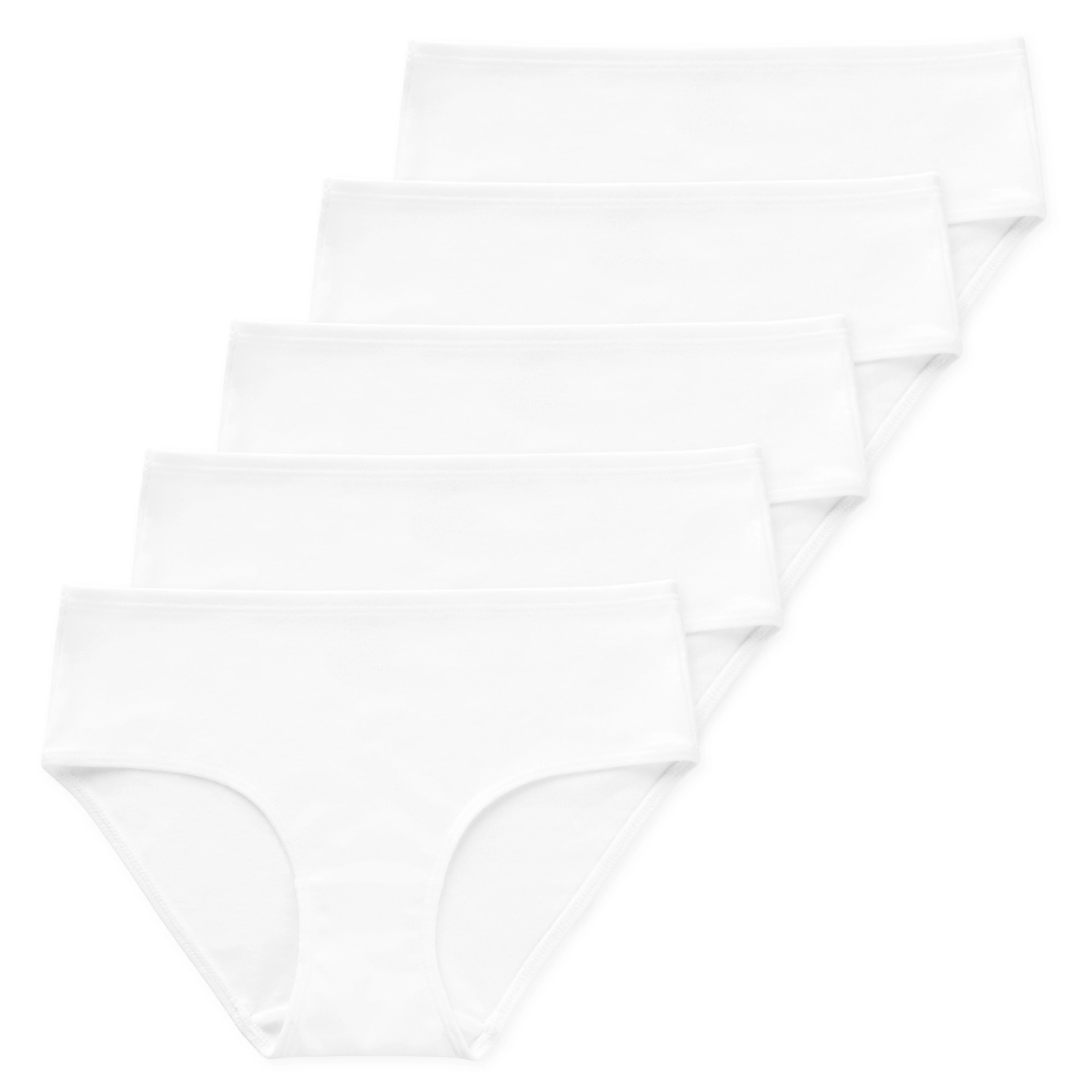 Gracie Tween Girls GOTS Organic Cotton Briefs (5-Pack) - Image 5