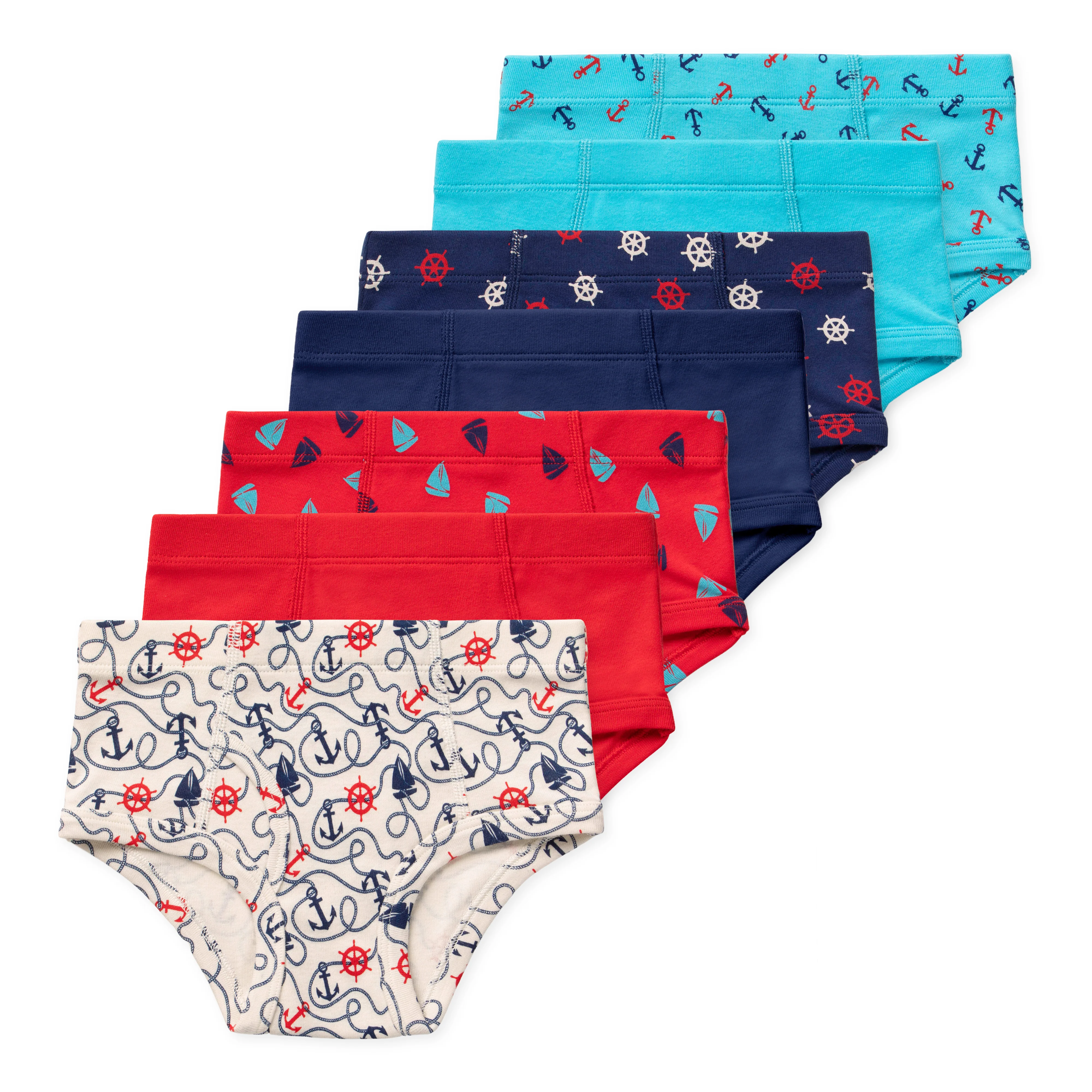 Nolan Boys GOTS Organic Cotton Briefs (7-Pack) - Image 6