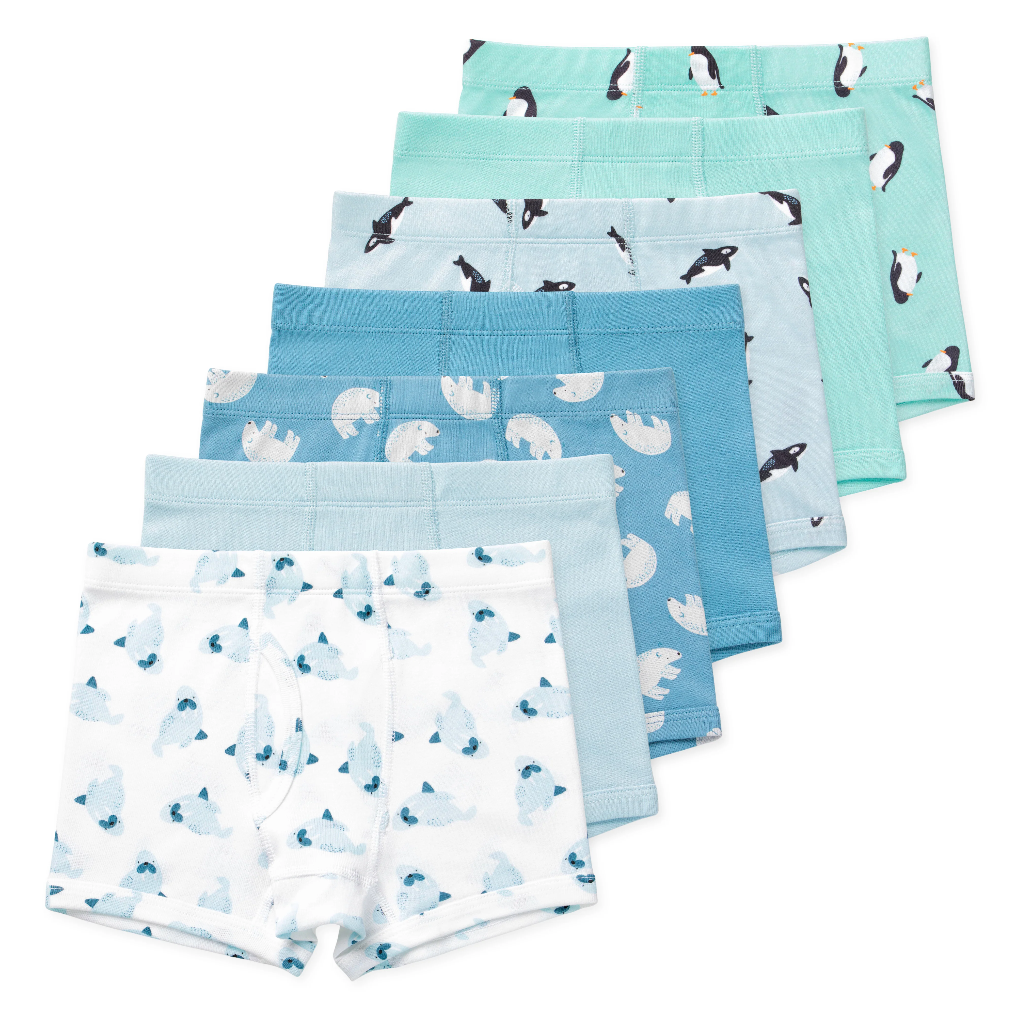 Nolan Boys GOTS Organic Cotton Boxer Briefs (7-Pack) - Image 4